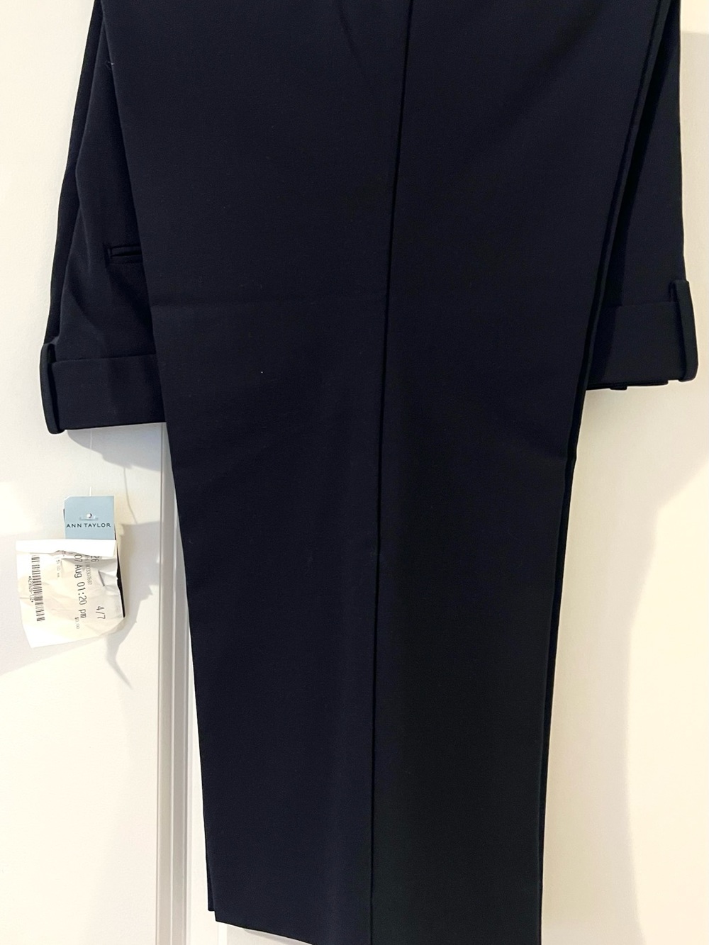Ann Taylor Black Suiting Collection 'Seasonless Stretch' Tag